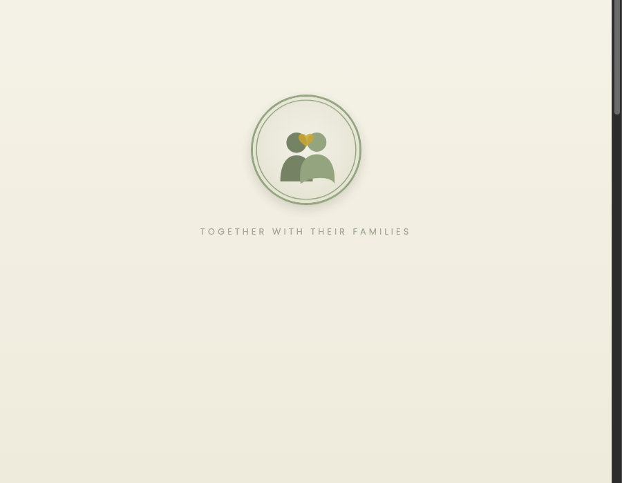 Wedding invitation example